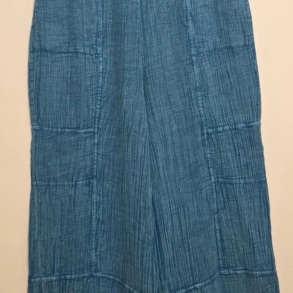 tulip Women's Blue Trousers - Picture 1 of 4
